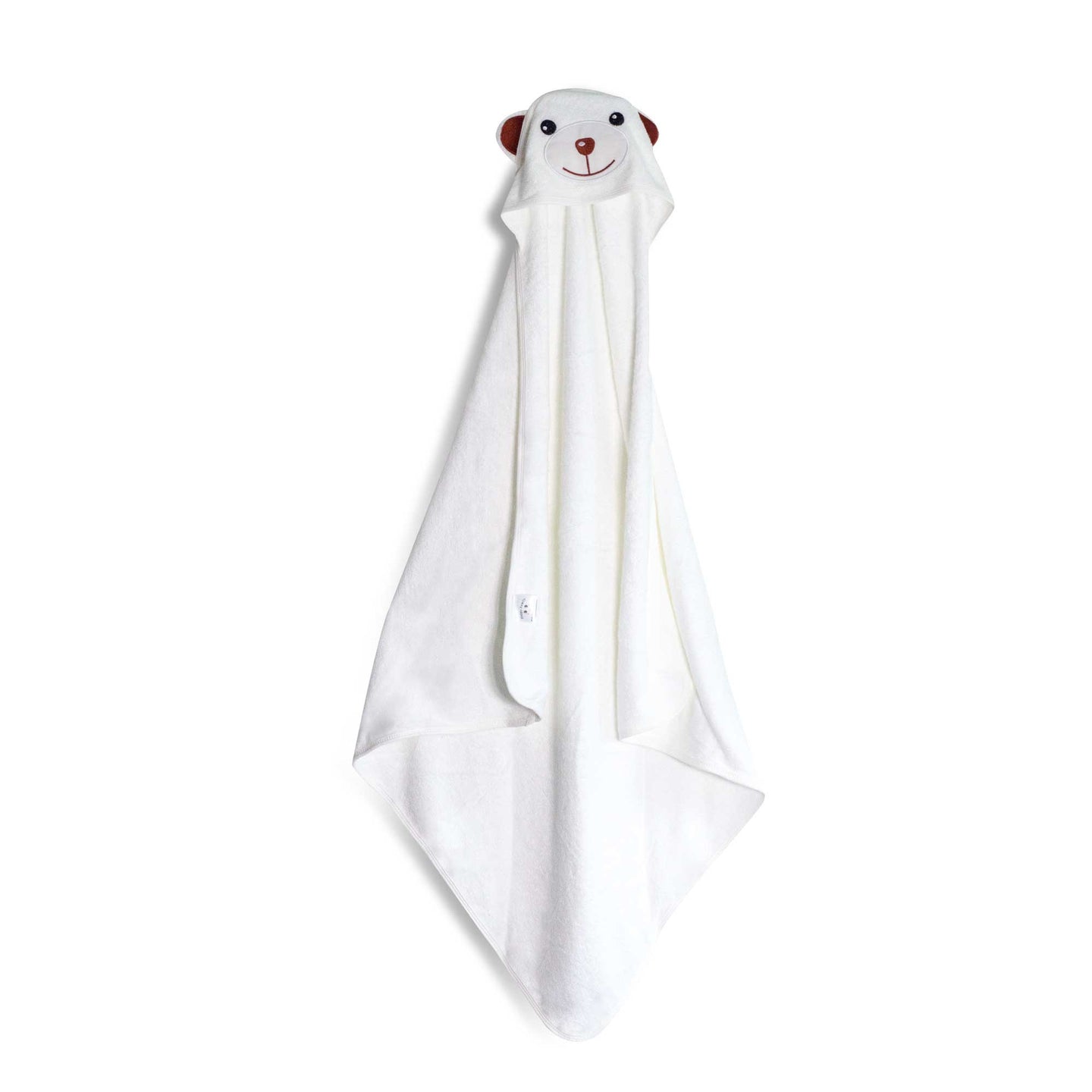 Organic Bamboo Hooded Baby Bath Towel - Super Strong Absorption
