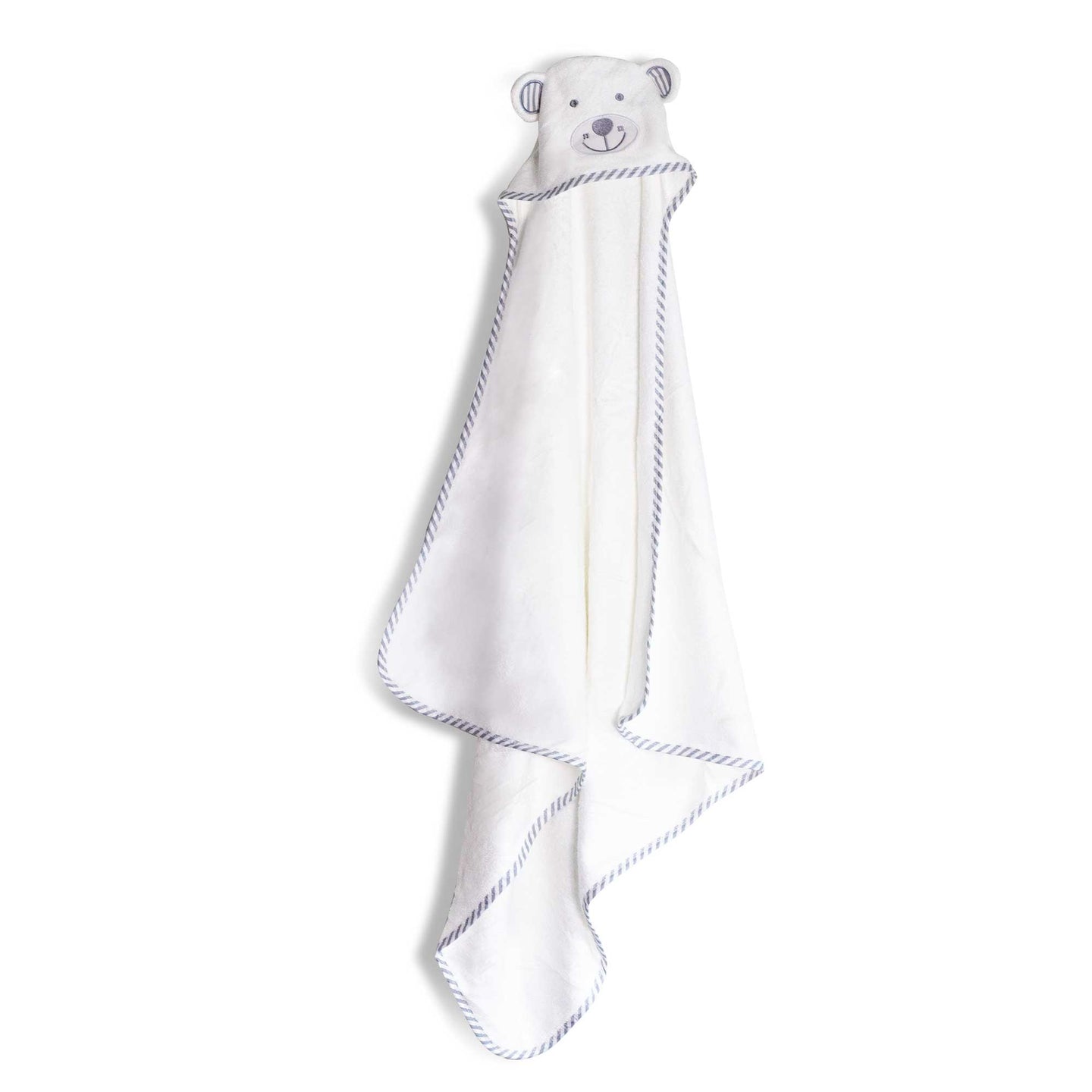 Organic Bamboo Hooded Baby Bath Towel - Super Strong Absorption