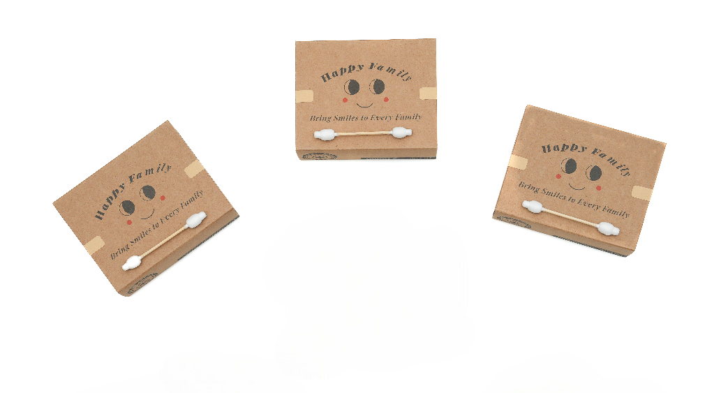 Eco-friendly Bamboo Stem Cotton Swabs, Baby Grooming Kit