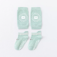 Baby Crawling Knee Pads & Socks Set with Anti-Slip Design - Safety & Comfort Protector