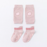 Baby Crawling Knee Pads & Socks Set with Anti-Slip Design - Safety & Comfort Protector