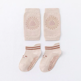 Baby Crawling Knee Pads & Socks Set with Anti-Slip Design - Safety & Comfort Protector
