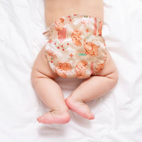 Washable Baby Cloth Diaper - Multicolor 5 Pack Bundle