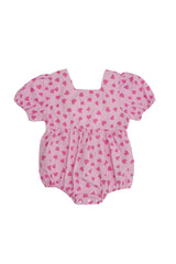 Adorable Pinky Sweethearts Bubble Romper For Baby Girls