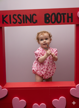 Adorable Pinky Sweethearts Bubble Romper For Baby Girls