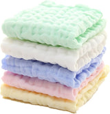 Organic Cotton Baby Washcloths-Ultrasoft & Skin-friendly