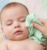 Organic Cotton Baby Washcloths-Ultrasoft & Skin-friendly