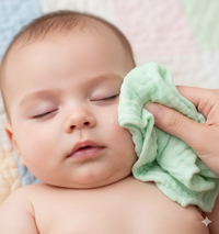 Organic Cotton Baby Washcloths-Ultrasoft & Skin-friendly