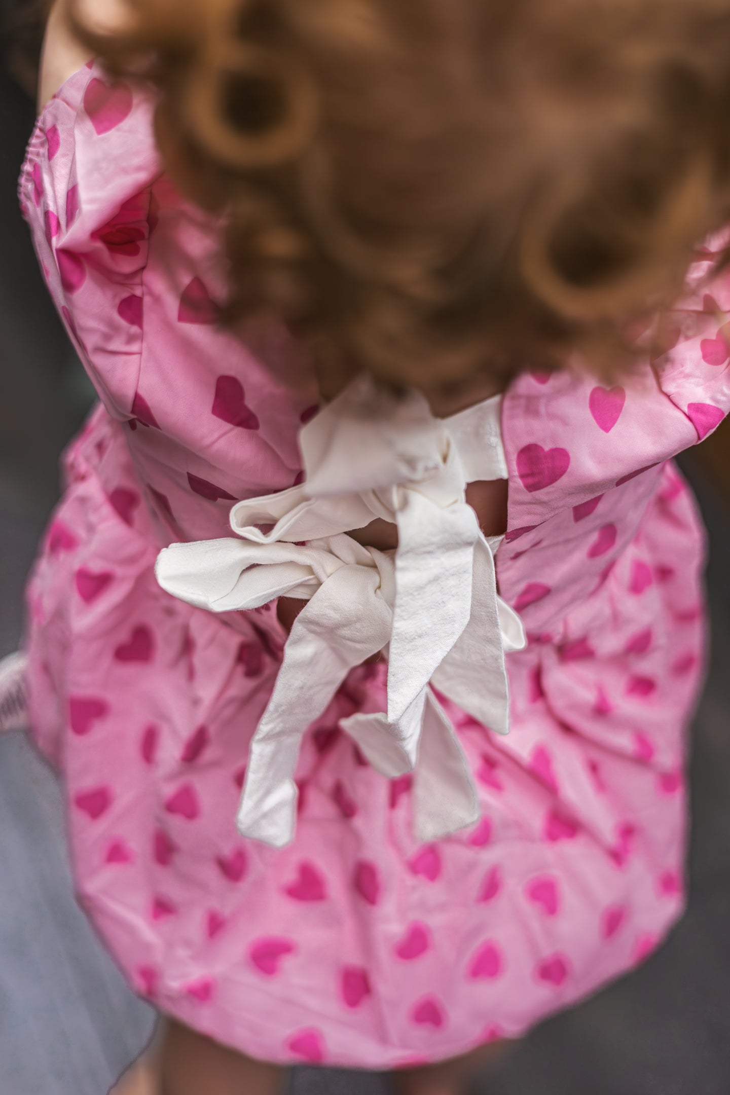 Adorable Pinky Sweethearts Bubble Romper For Baby Girls